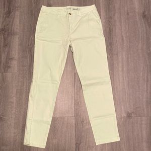 Mint Green Maison Jules Weekend Straight Pants